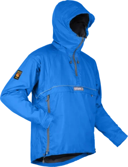 Mens Lightweight Smock Paramo Velez Adventure Light In Reef Blue Angled