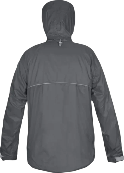 Mens Waterproof Hiking Smock Paramo Velez Adventure Light In Rock Grey Back