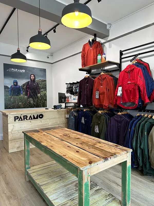 Ringwood Store Internal Table and Hangers Ringwood Store Internal Table and Hangers