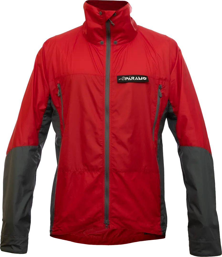 Mens Velez Windproof Fire Rock Grey Front 1080px